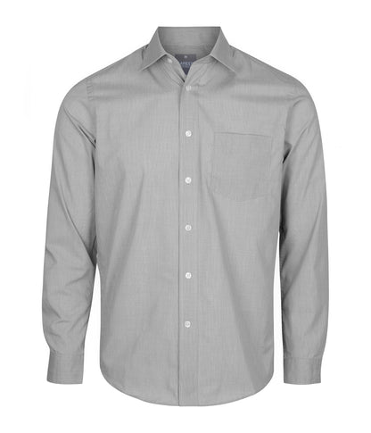 Mens Windso Puppy Tooth Long Sleeve Shirt