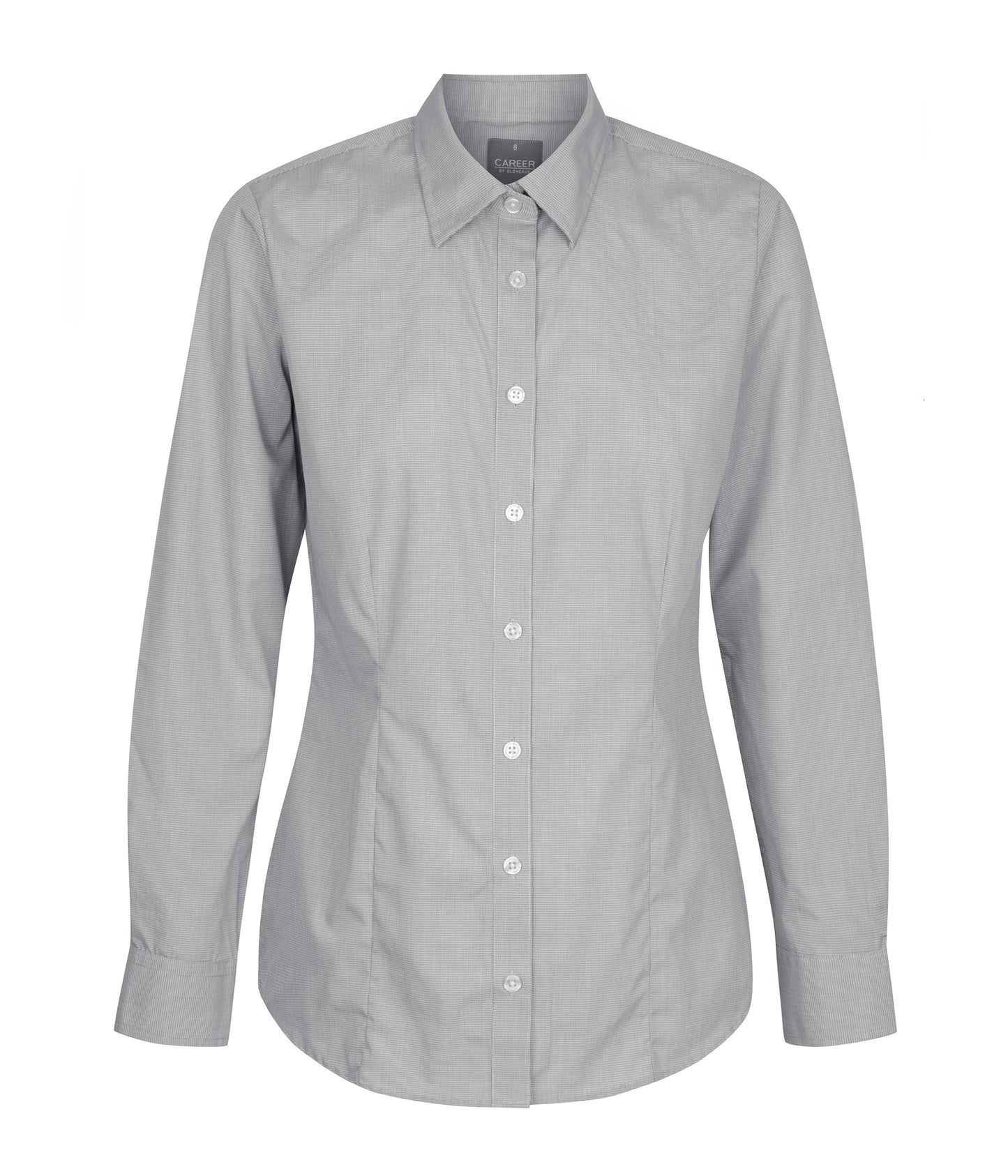 Womens Windsor Puppy Tooth Long Sleeve Shirt