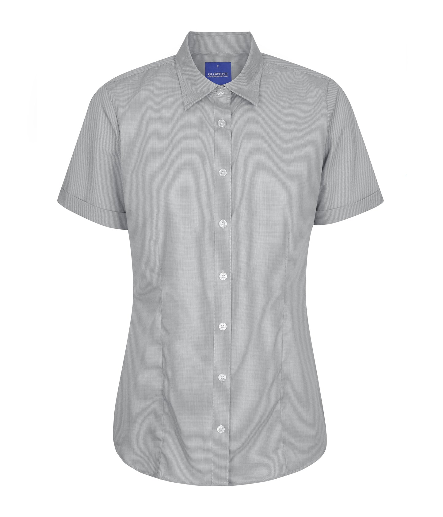 Womens Windsor Puppy Tooth Short Sleeve Shirt
