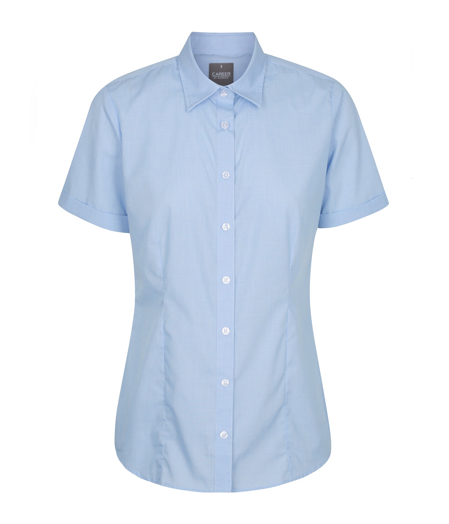 Womens Windsor Puppy Tooth Short Sleeve Shirt