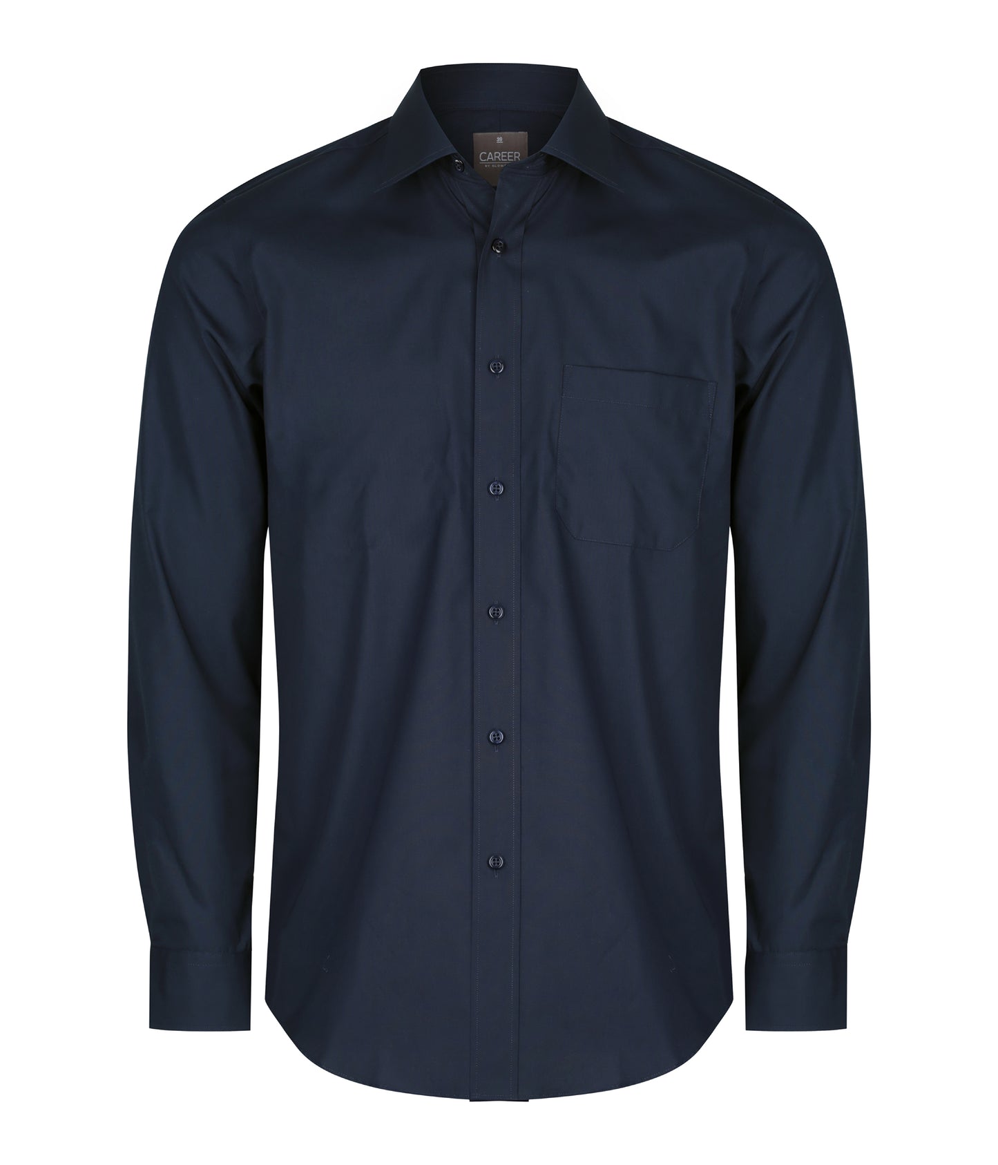 Mens Premium Poplin Short Sleeve Shirt - Contemporary Fit