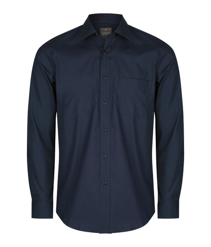 Mens Premium Poplin Short Sleeve Shirt - Contemporary Fit