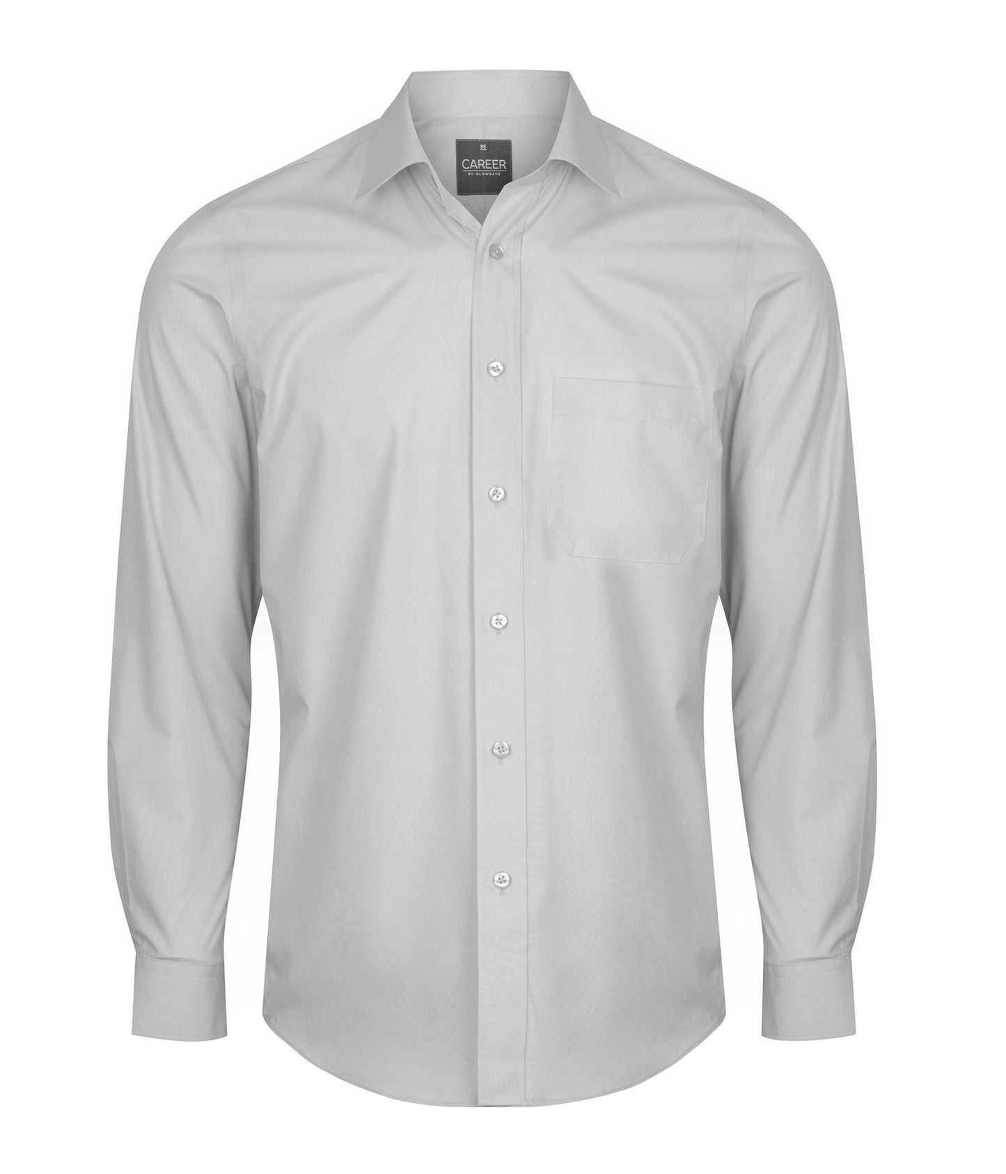 Mens Premium Poplin Short Sleeve Shirt - Contemporary Fit