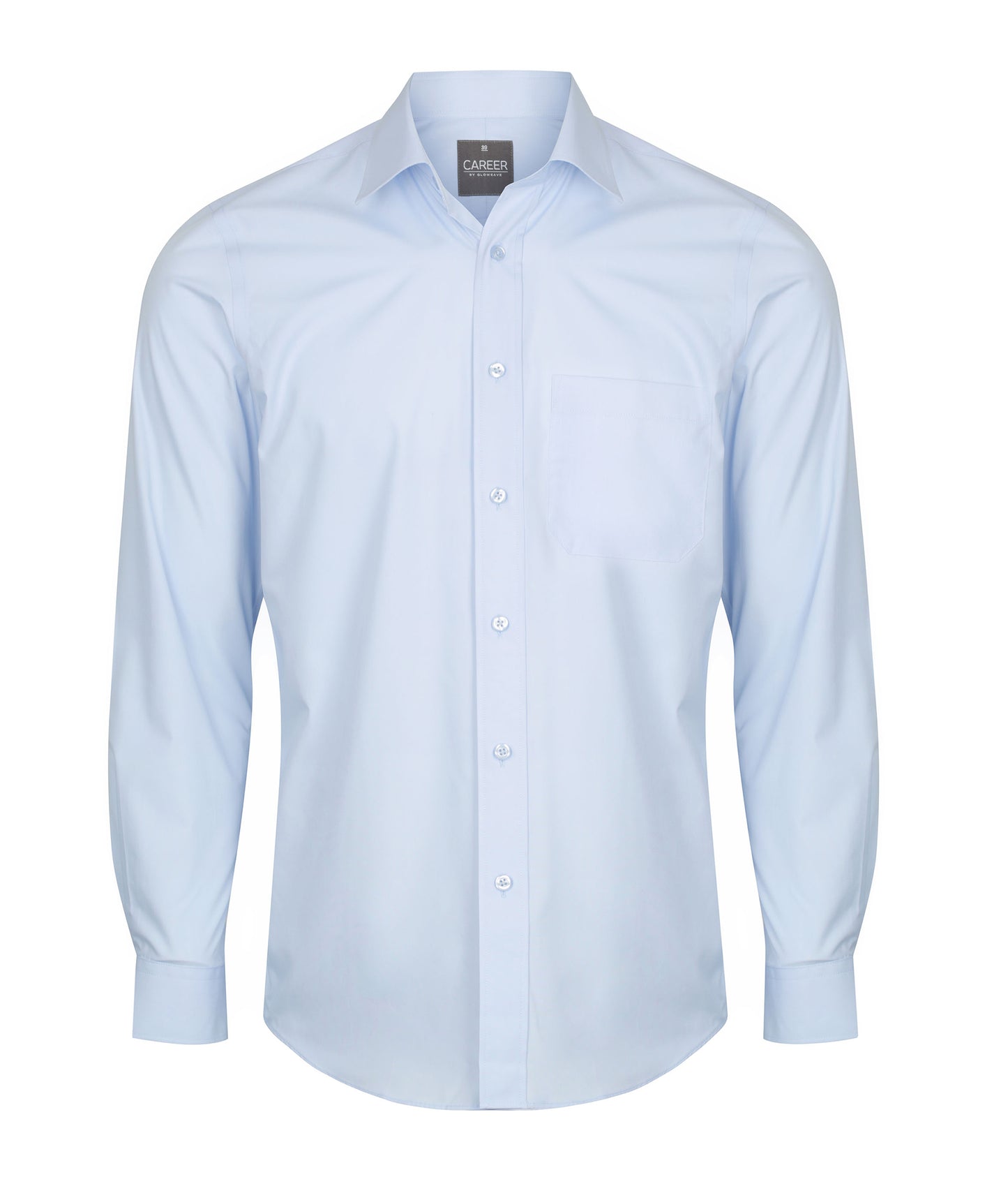 Mens Premium Poplin Short Sleeve Shirt - Contemporary Fit