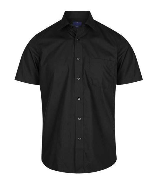 Mens Nicholson Premium Poplin Long Sleeve Shirt