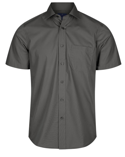 Mens Nicholson Premium Poplin Long Sleeve Shirt