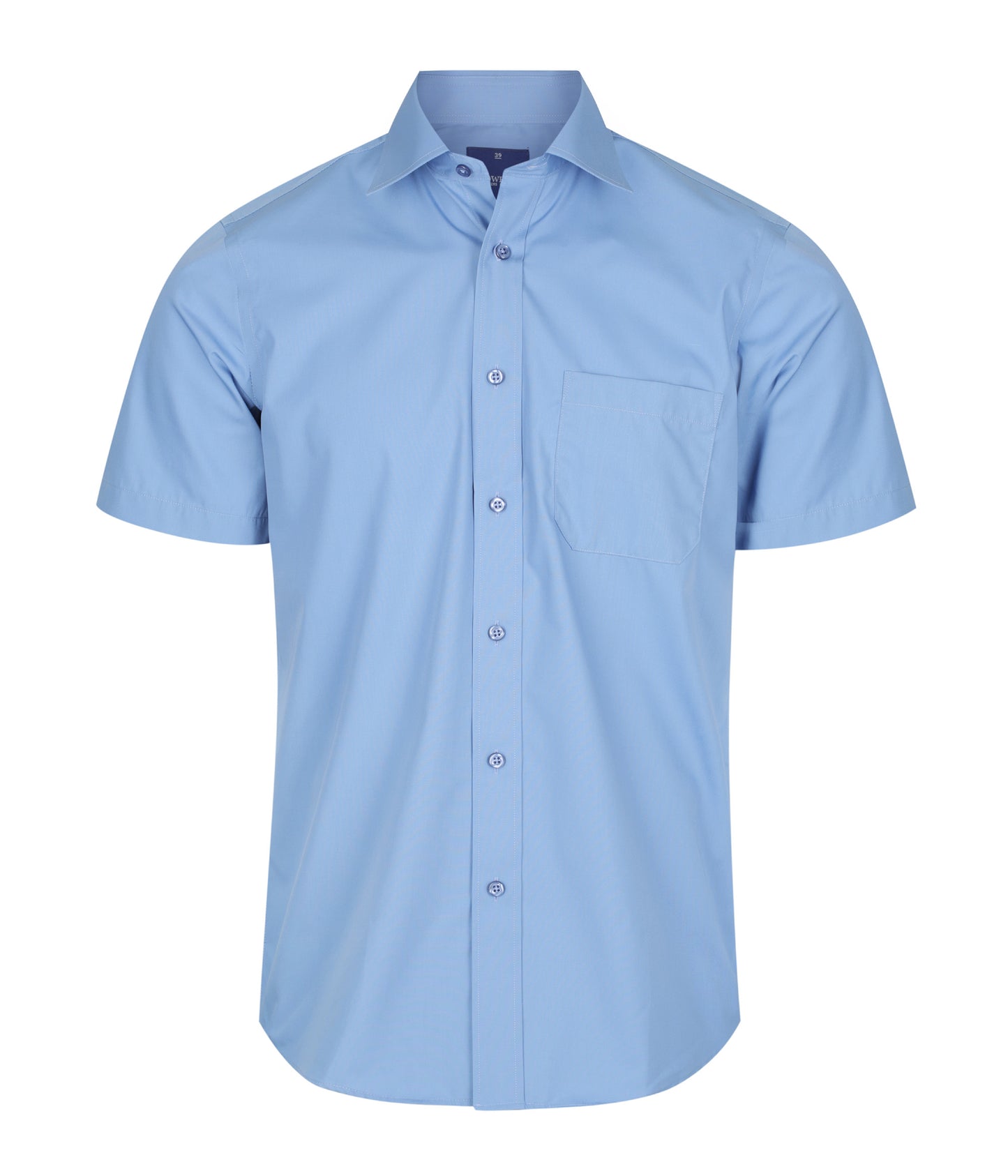 Mens Nicholson Premium Poplin Long Sleeve Shirt