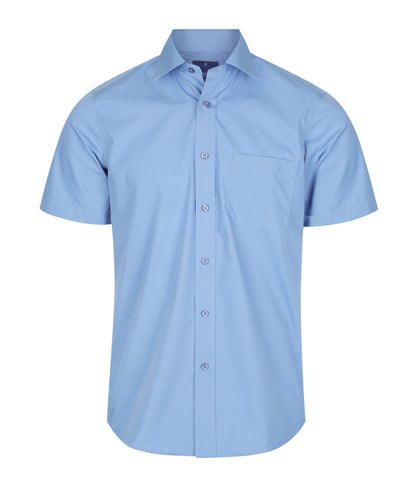 Mens Nicholson Premium Poplin Long Sleeve Shirt