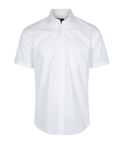 Mens Nicholson Premium Poplin Long Sleeve Shirt