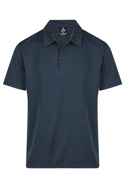 Botany Mens Long Sleeve Polo
