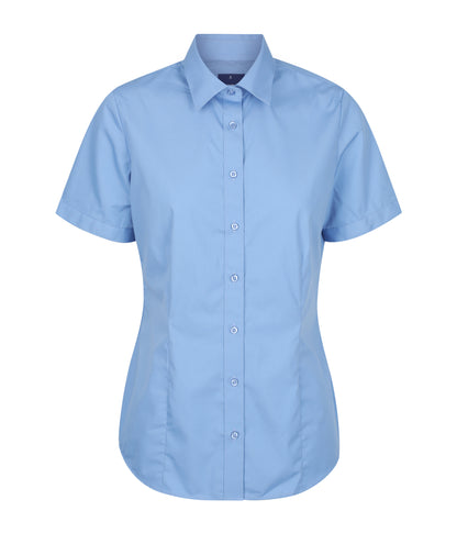Womens Nicholson Premium Poplin Short Sleeve Shirt