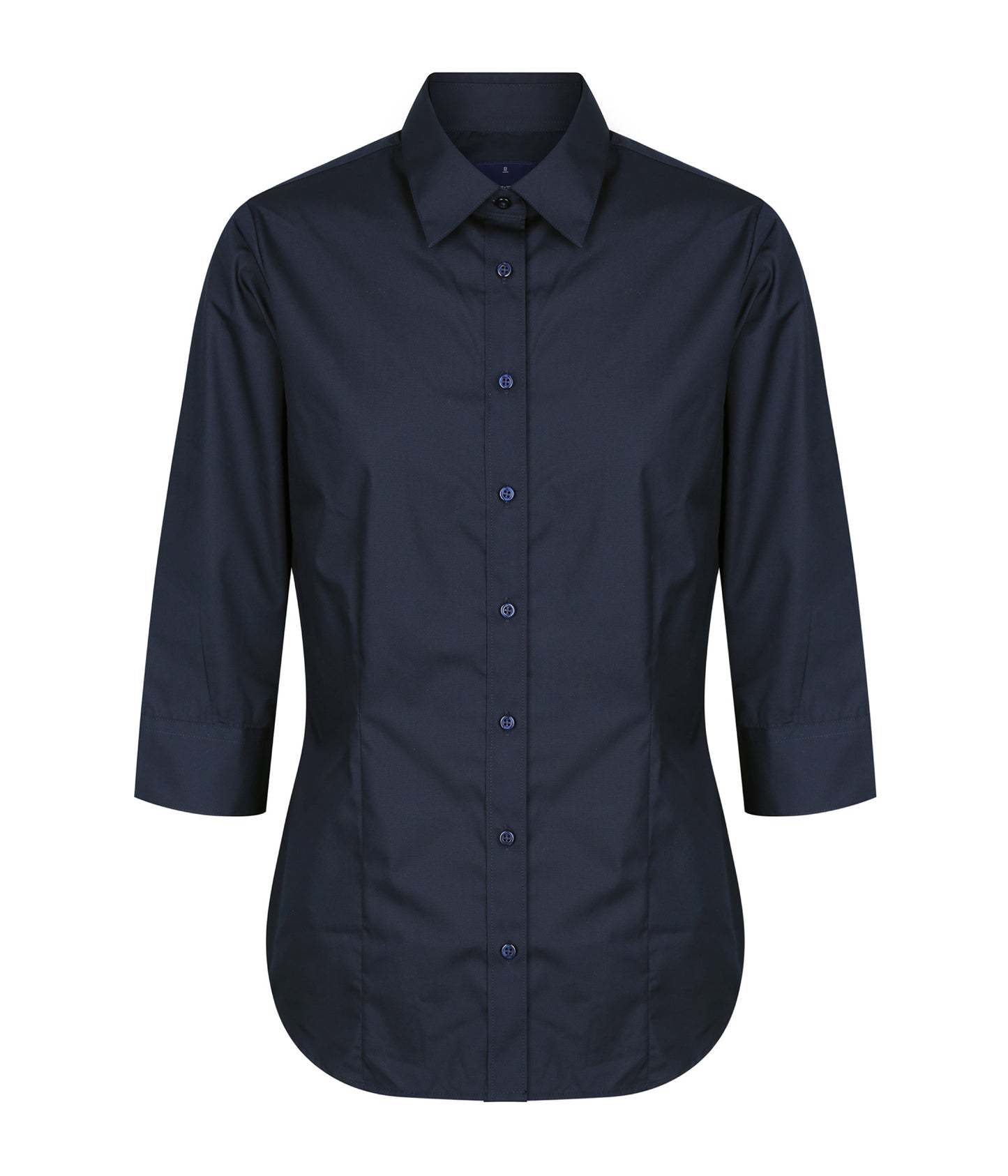 Womens Nicholson Premium Poplin 3/4 Sleeve Shirt