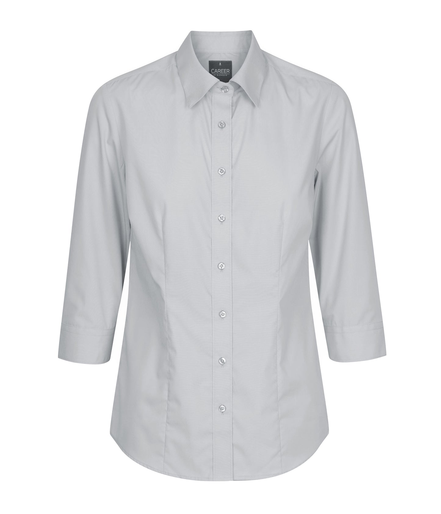 Womens Nicholson Premium Poplin 3/4 Sleeve Shirt