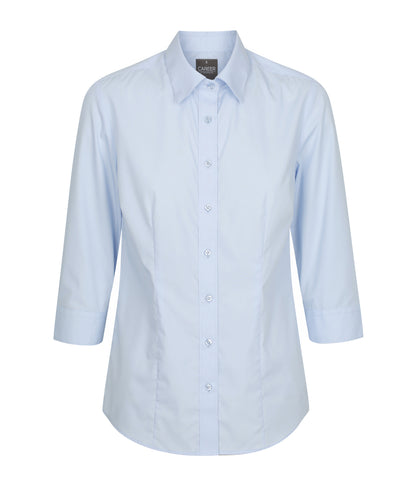 Womens Nicholson Premium Poplin 3/4 Sleeve Shirt