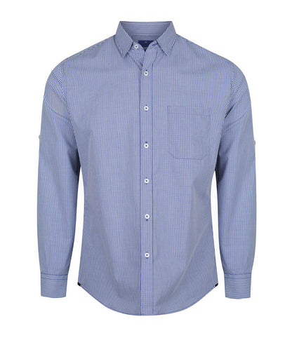 Mens Westgarth Gingham Long Sleeve Casual Slim Fit Shirt