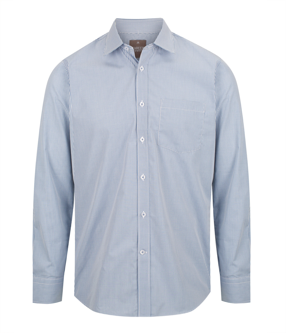 Mens Westgarth Gingham Long Sleeve Shirt
