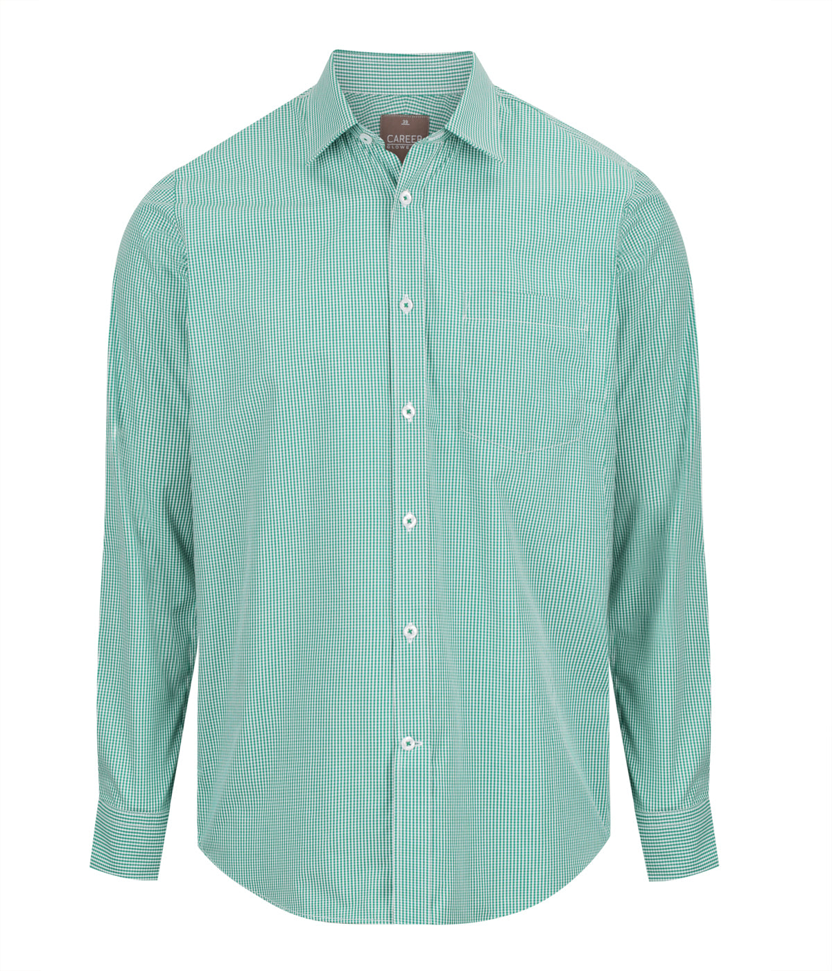 Mens Westgarth Gingham Long Sleeve Shirt