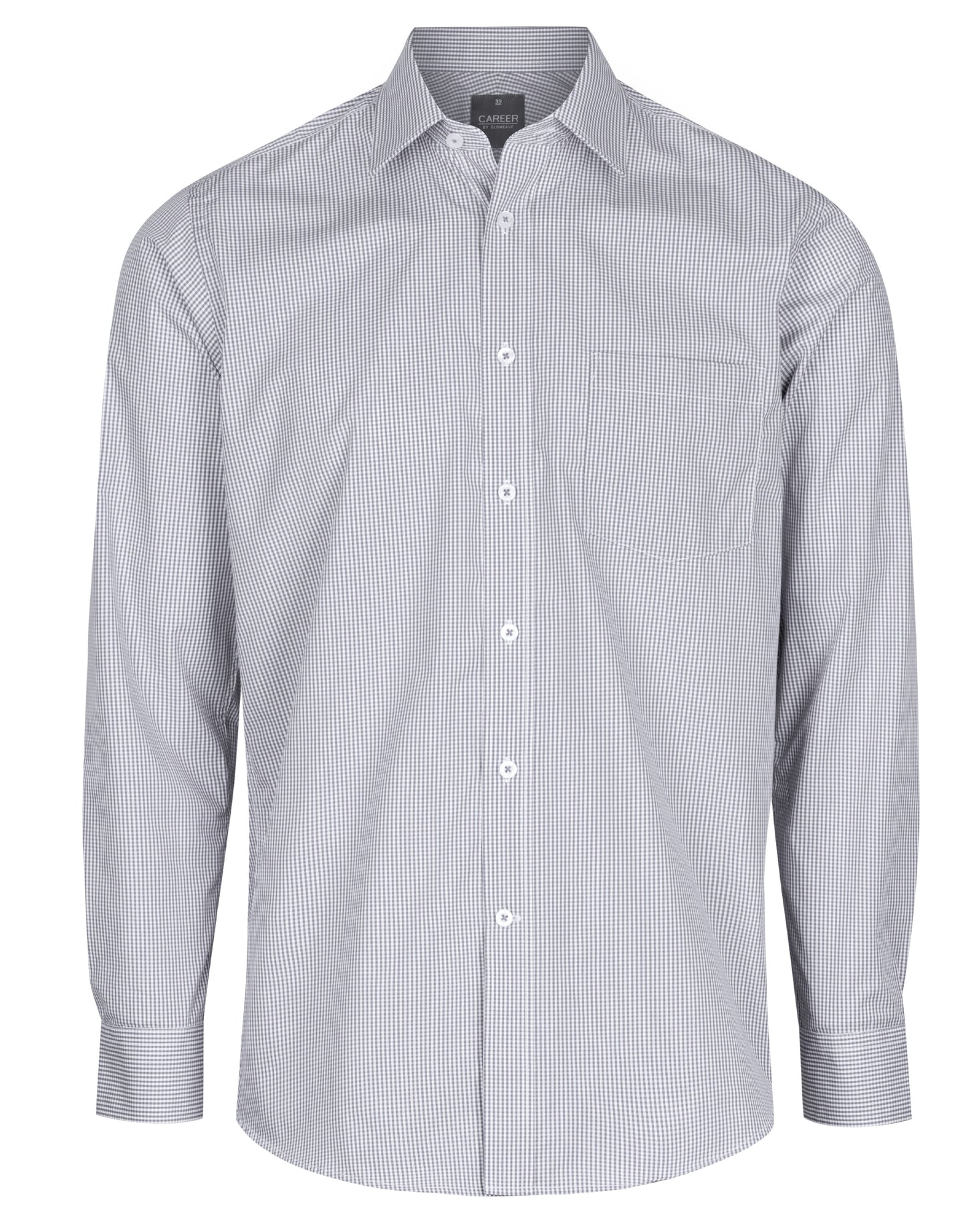 Mens Westgarth Gingham Long Sleeve Shirt