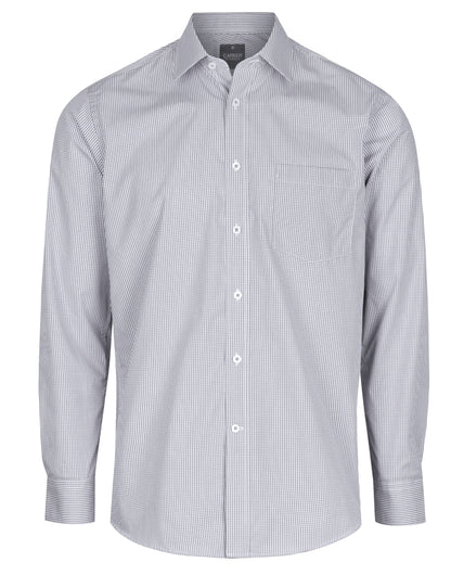 Mens Westgarth Gingham Long Sleeve Shirt