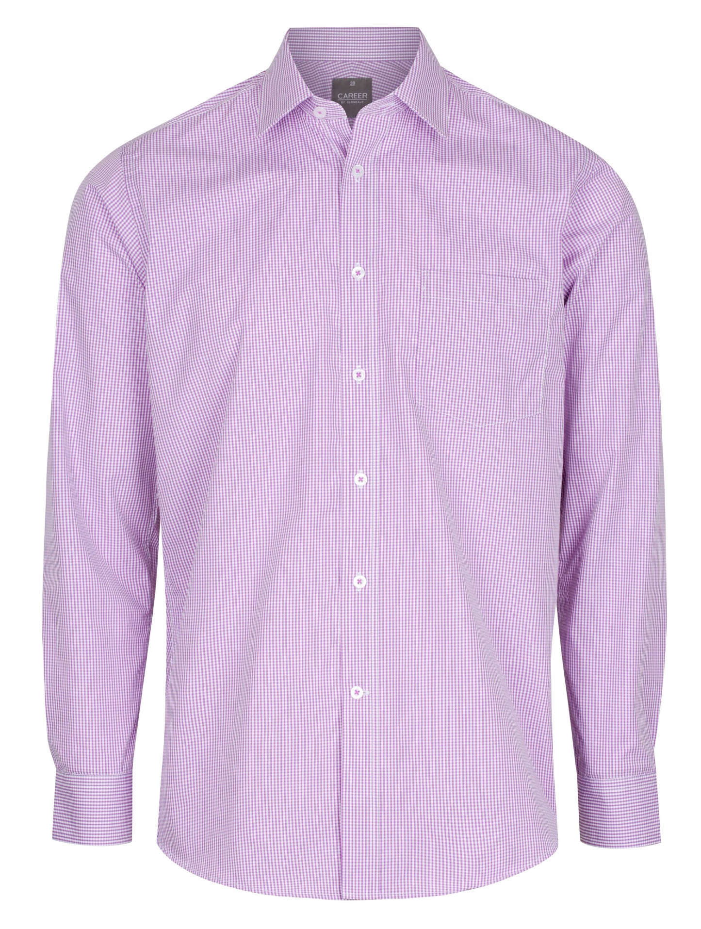 Mens Westgarth Gingham Long Sleeve Shirt