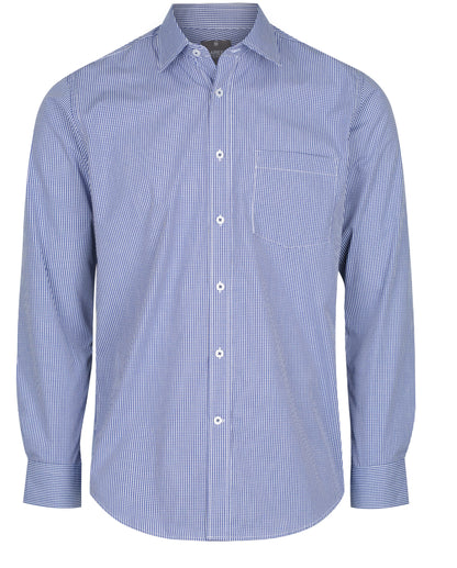 Mens Westgarth Gingham Long Sleeve Shirt