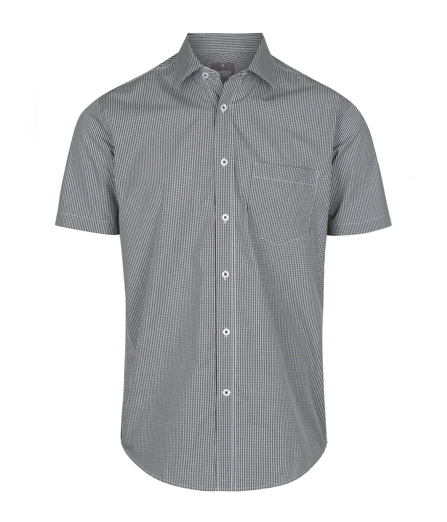 Mens Westgarth Gingham Short Sleeve Shirt