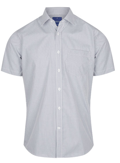 Mens Westgarth Gingham Short Sleeve Shirt