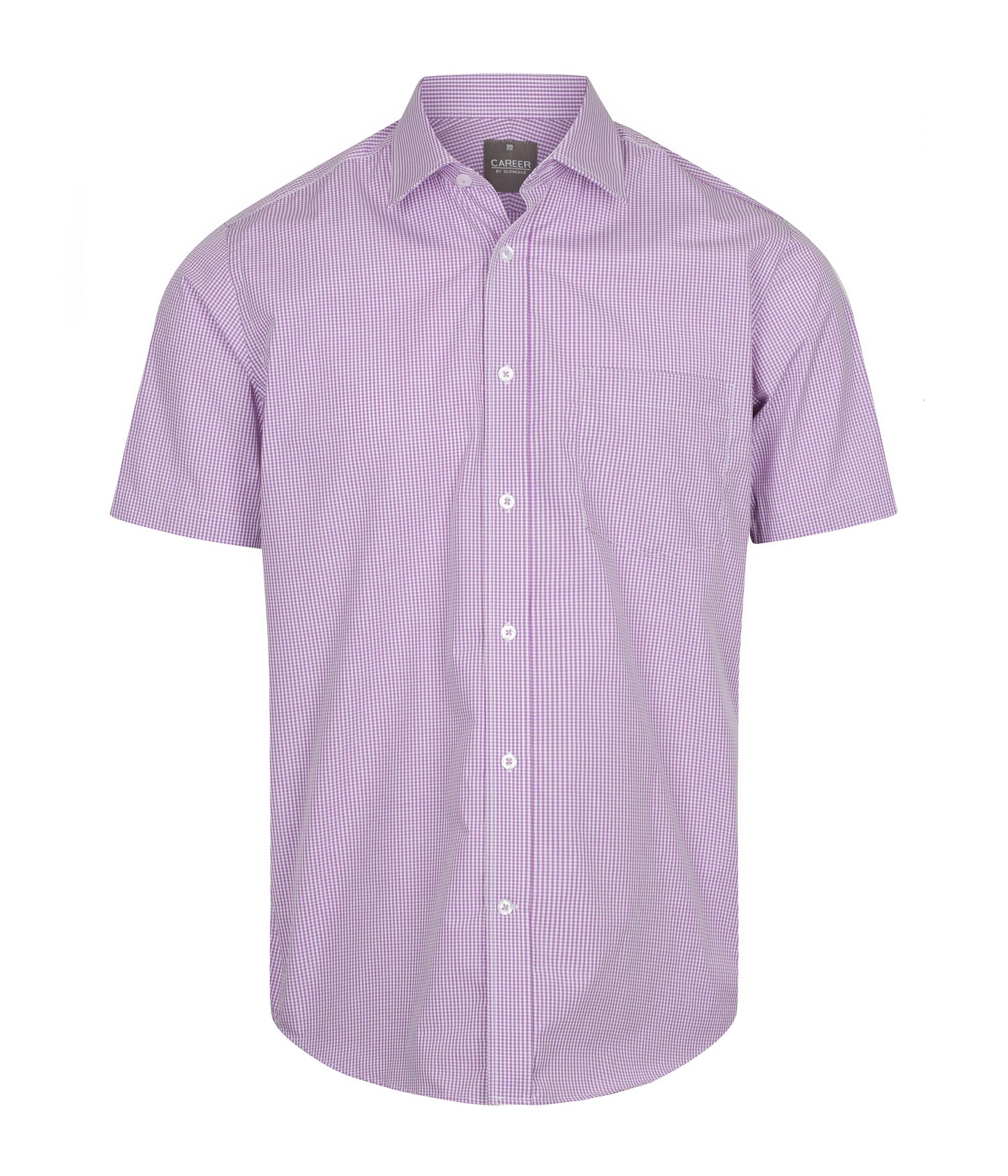 Mens Westgarth Gingham Short Sleeve Shirt