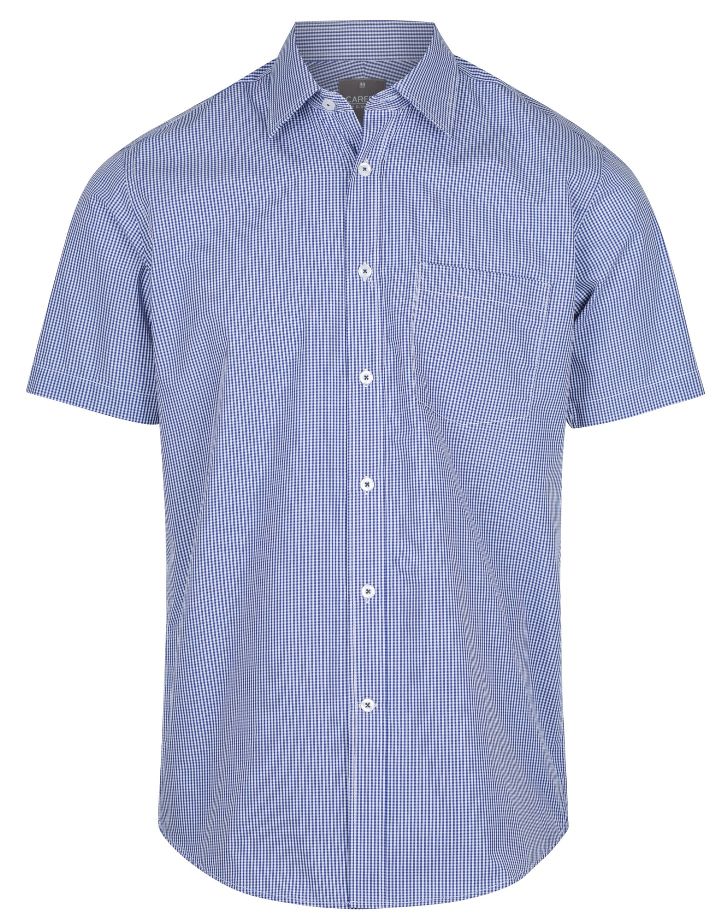 Mens Westgarth Gingham Short Sleeve Shirt
