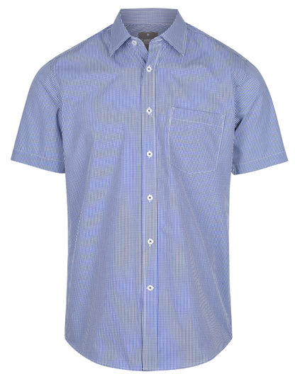 Mens Westgarth Gingham Short Sleeve Shirt