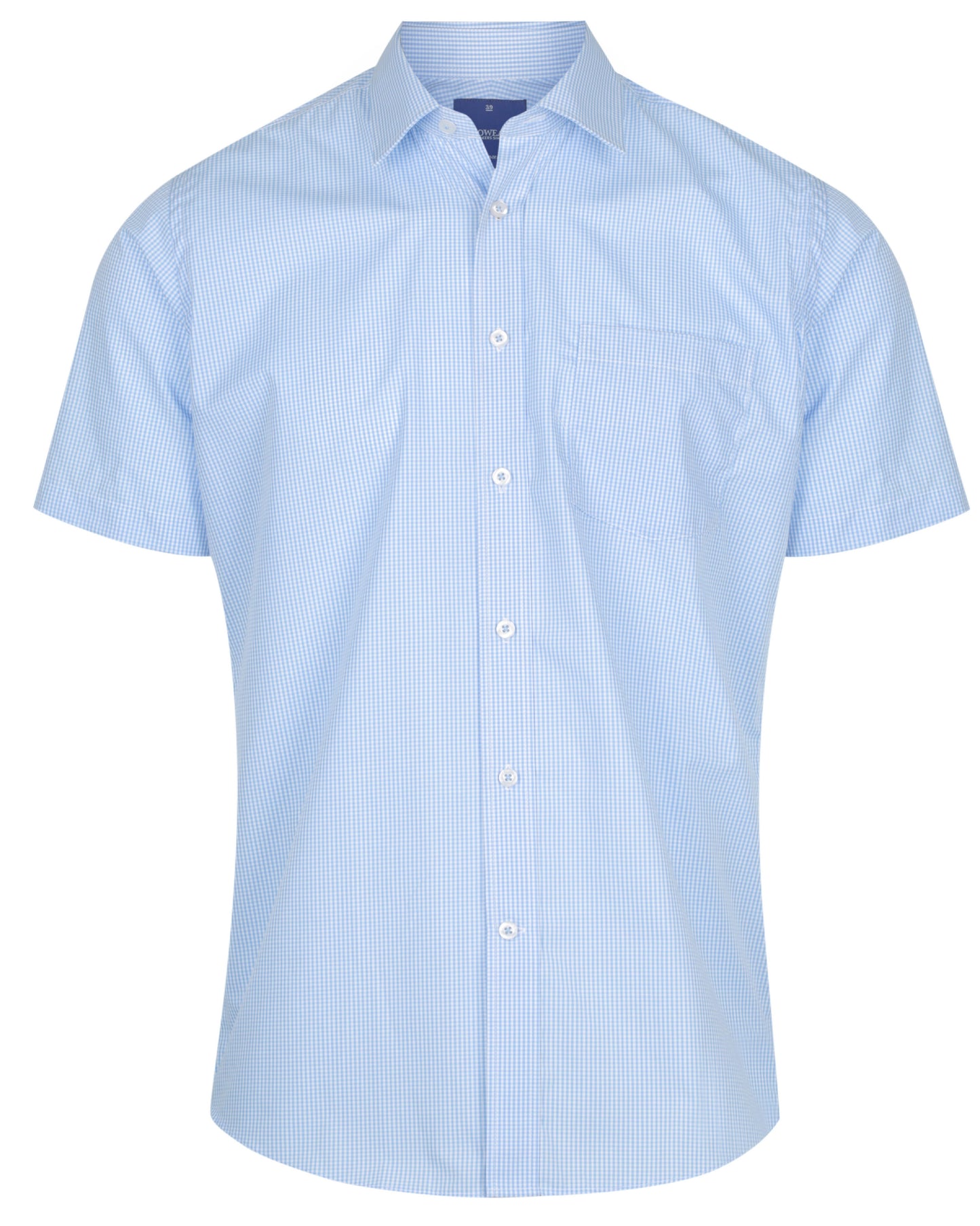 Mens Westgarth Gingham Short Sleeve Shirt