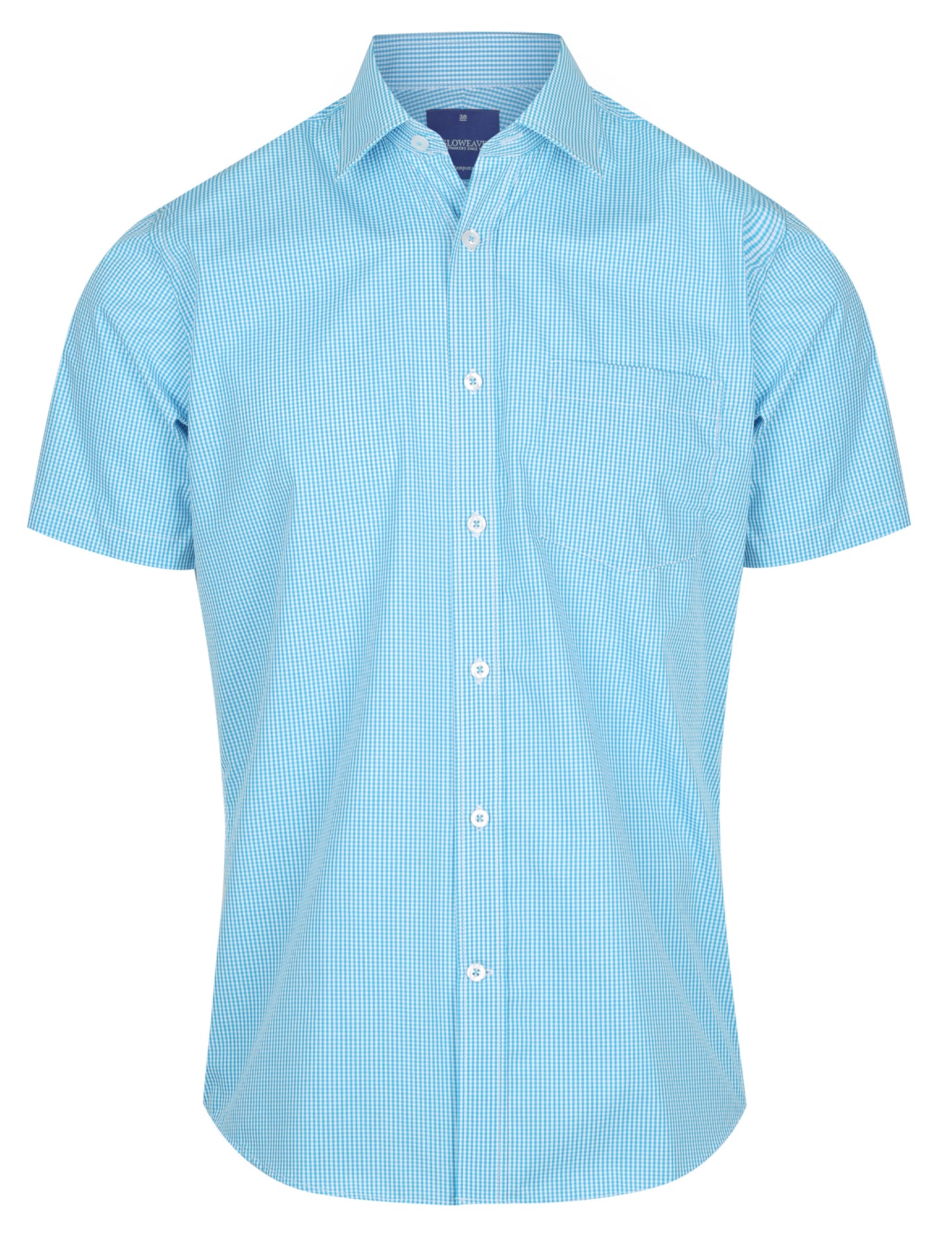 Mens Westgarth Gingham Short Sleeve Shirt