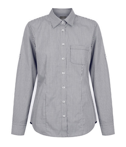 Womens Westgarth Gingham Long Sleeve Casual Slim Fit Shirt