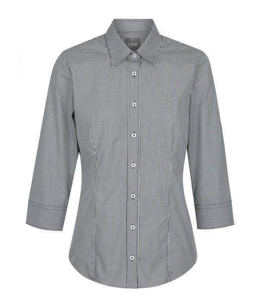 Womens Westgarth Gingham 3/4 Sleeve Shirt