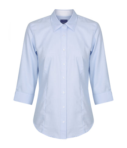 Womens Landsdowne Micro Step 3/4 Sleeve Shirt