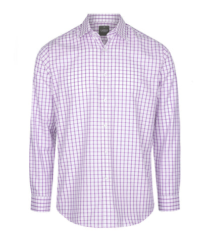 Mens Bourke Oxford Check Long Sleeve Shirt
