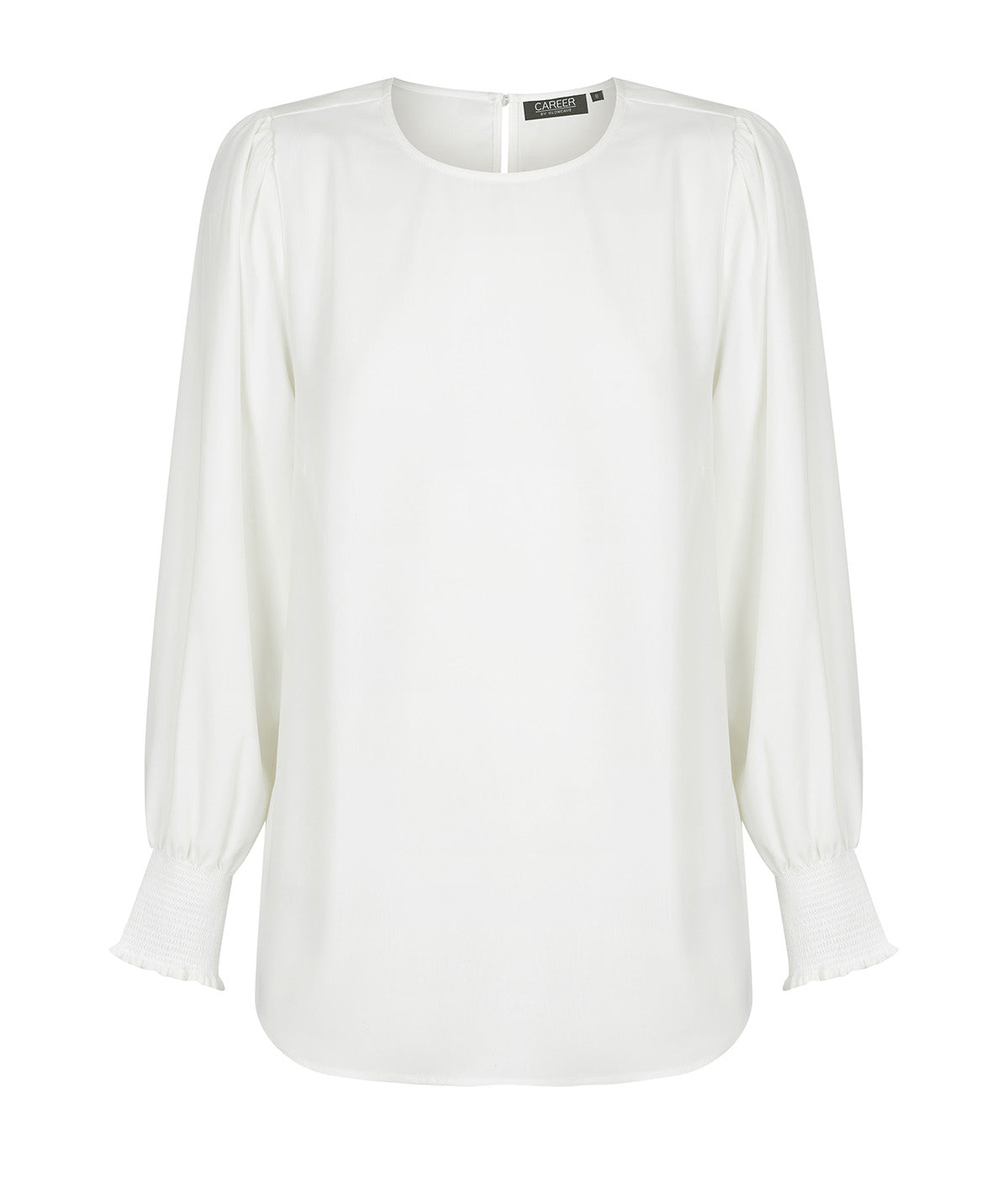 Womens Freya Shirred Cuff Soft Top