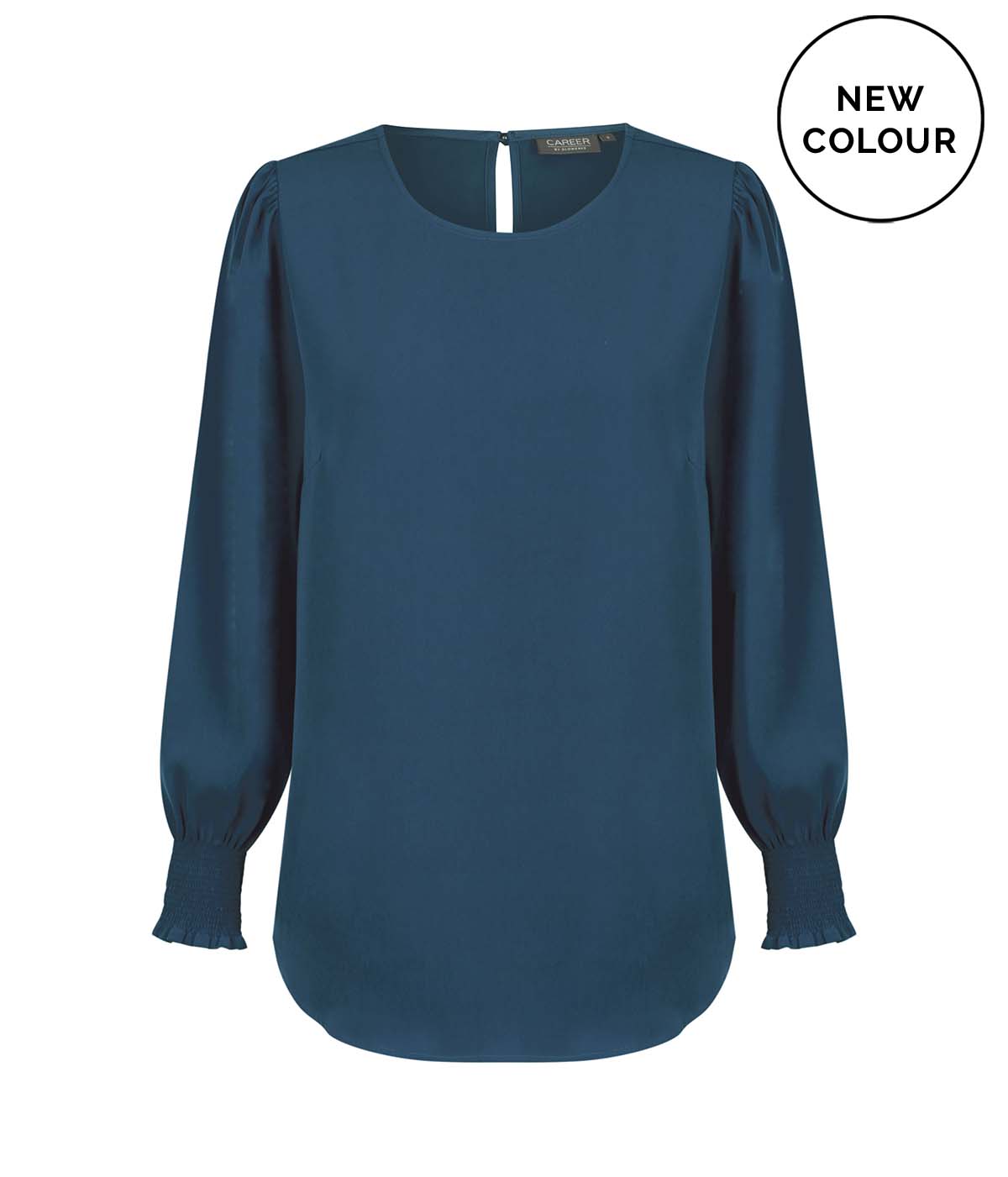Womens Freya Shirred Cuff Soft Top