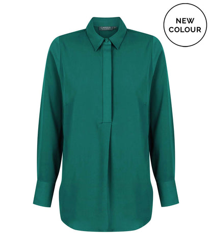 Womens Quinn Long Sleeve Luxe Soft Top