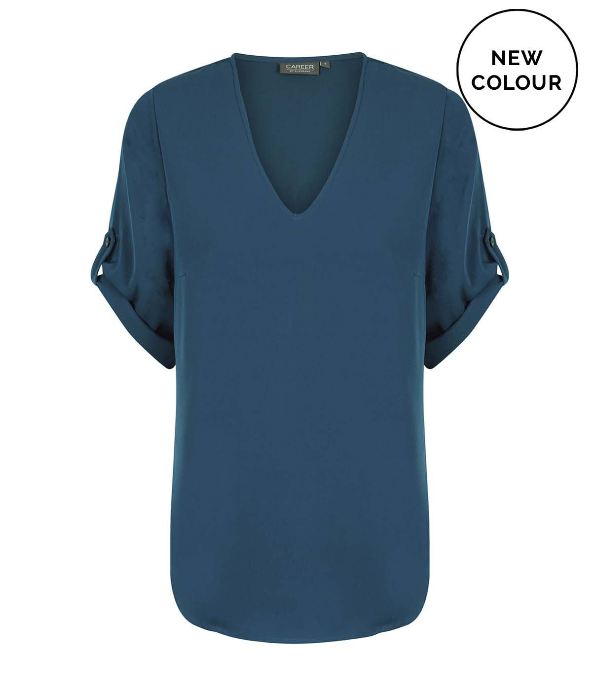 Womens Reese V Neck Luxe Soft Top