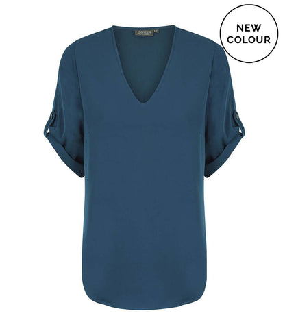 Womens Reese V Neck Luxe Soft Top