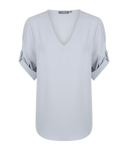 Womens Reese V Neck Luxe Soft Top