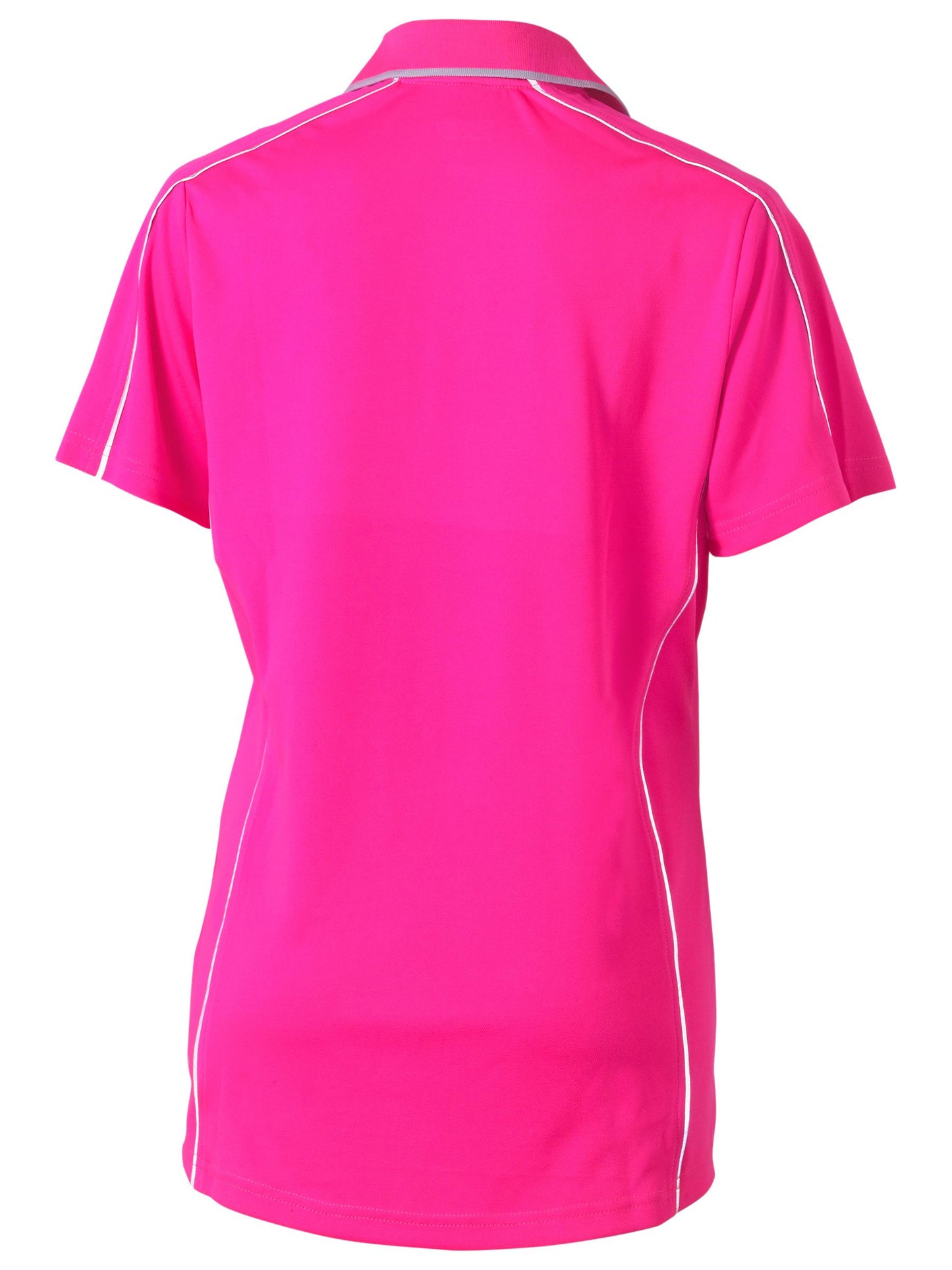 Women's Cool Mesh Polo with Reflective Piping