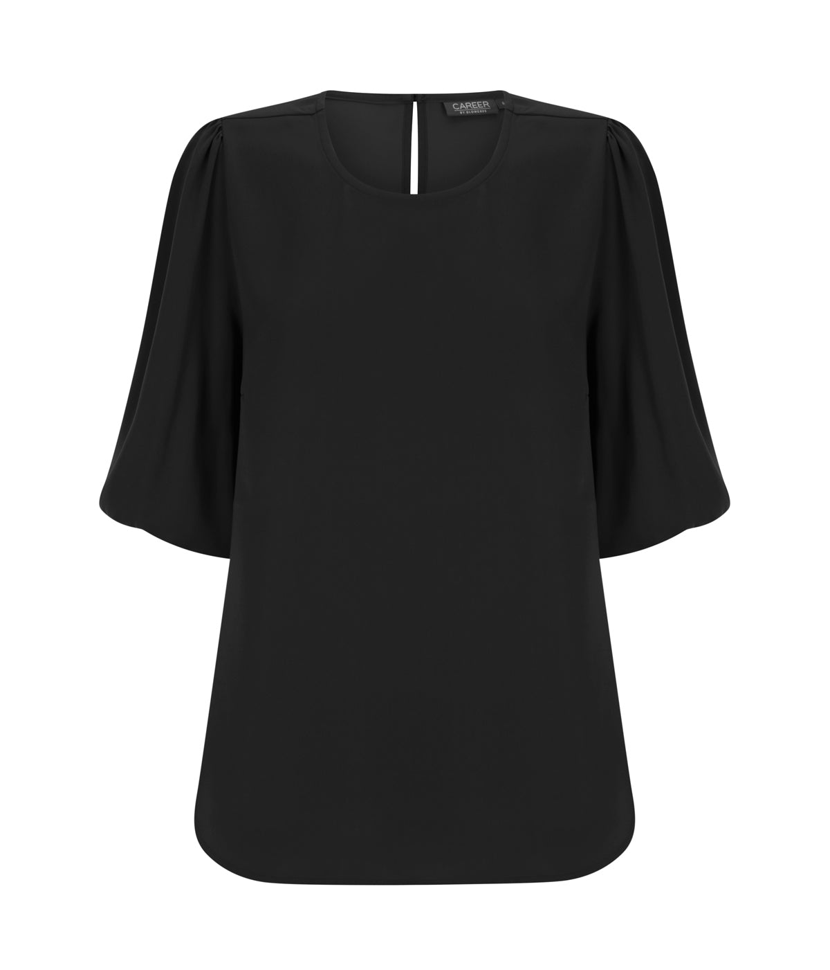 Womens Poppy Puff Sleeve Top