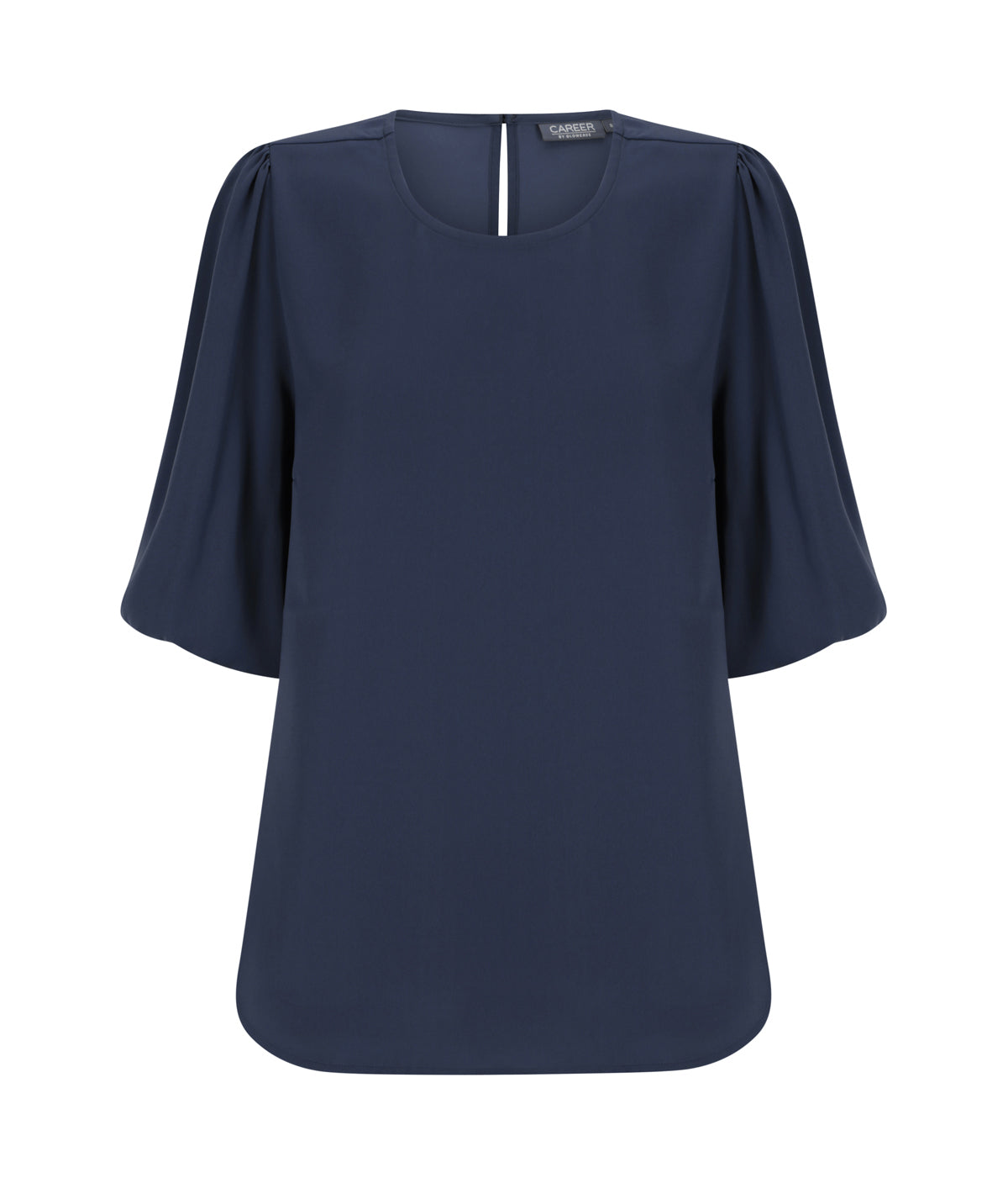 Womens Poppy Puff Sleeve Top