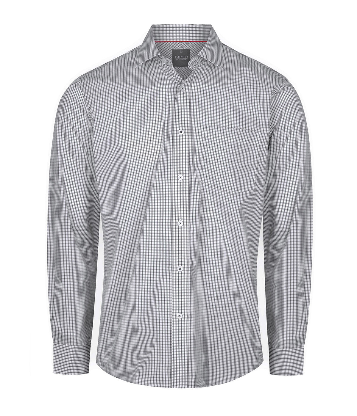Mens Fawkner Micro Check Long Sleeve Shirt