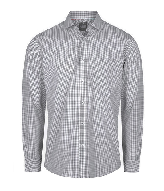 Mens Fawkner Micro Check Long Sleeve Shirt