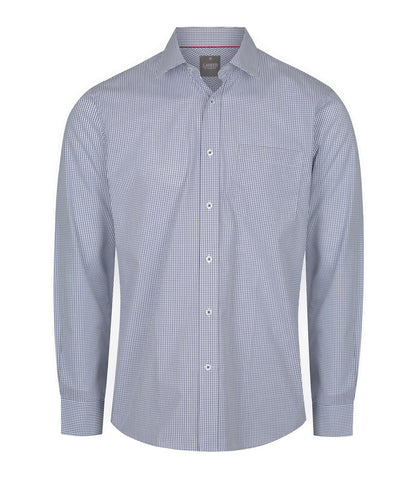 Mens Fawkner Micro Check Long Sleeve Shirt