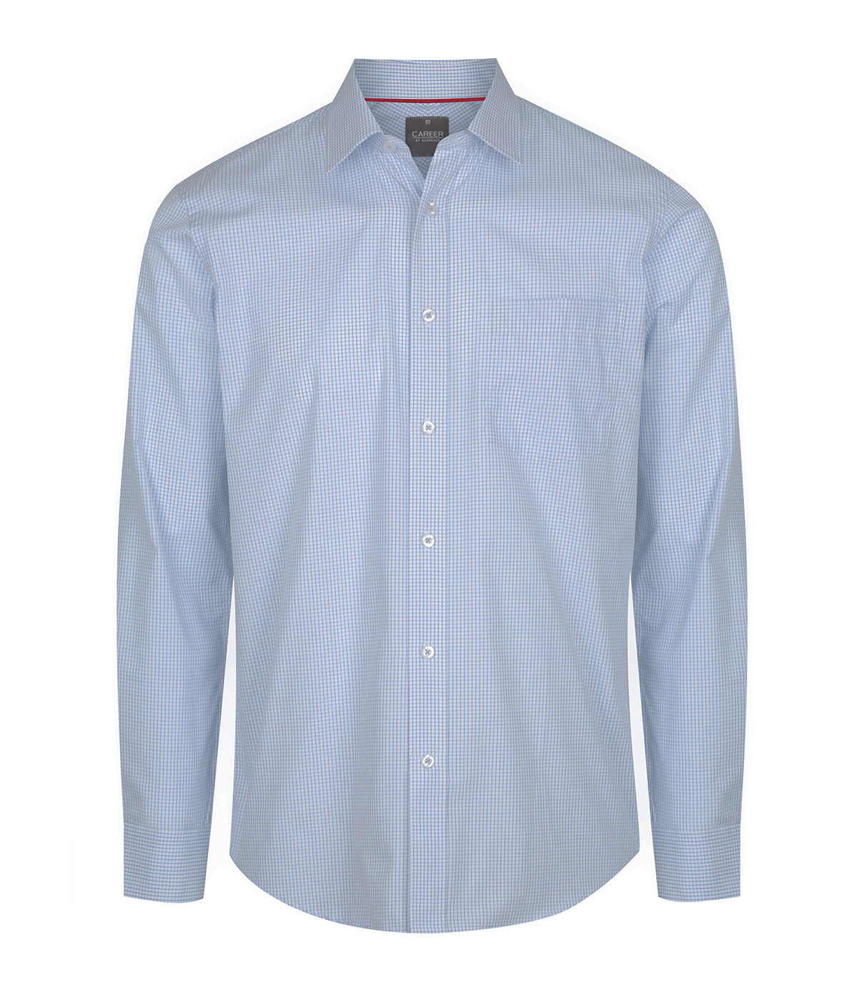 Mens Fawkner Micro Check Long Sleeve Shirt