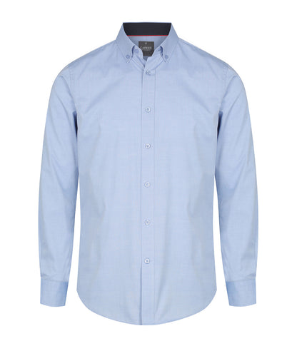 Mens Bradford Fine Oxford Long Sleeve Slim Fit Shirt